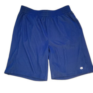 GAP Fit Mens‎ Athletic Blue Swim Shorts Trunks Size L 35 37 Adj. Waist Mesh